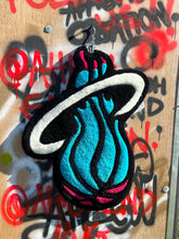 Load image into Gallery viewer, MIAMI HEAT “VICE CITY” TEAM LOGO TUFTED RUG.
